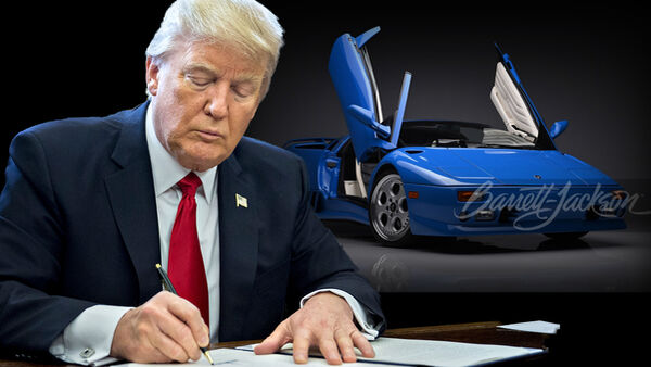 Lamborghini Diablo Roadster von Donald Trump