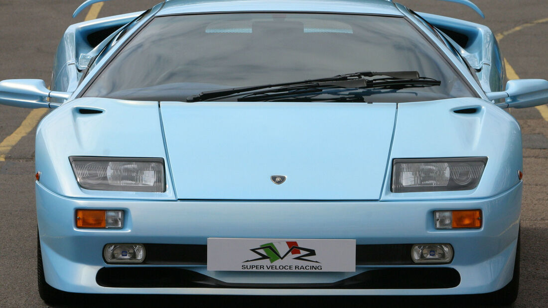 Lamborghini Diablo SV - V12 - Supersportwagen - Ice Blue