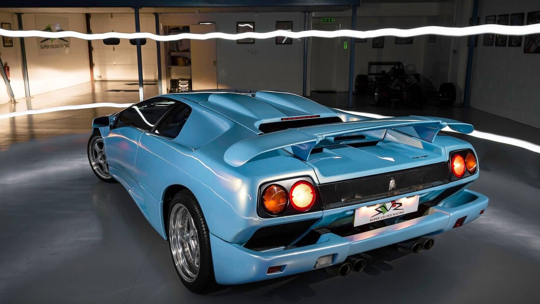 Lamborghini Diablo SV - V12 - Supersportwagen - Ice Blue