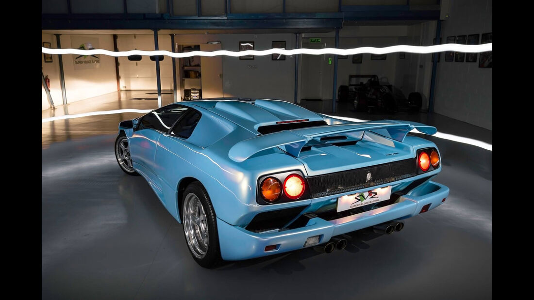 Lamborghini Diablo SV - V12 - Supersportwagen - Ice Blue