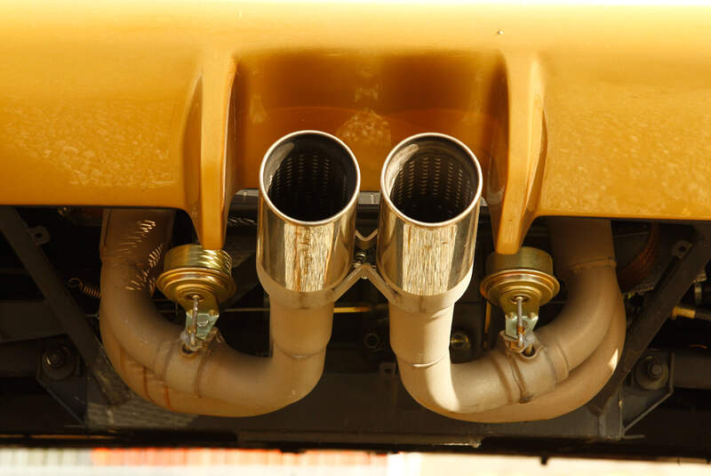 Lamborghini Diabolo 6.0 S.E., Auspuff, Auspuffanlage