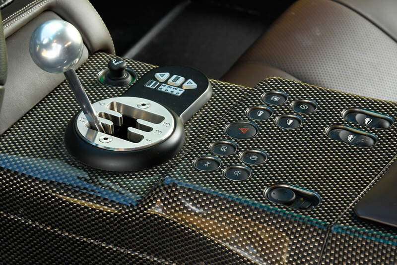 Lamborghini Diabolo 6.0 S.E., Ganghebel, Gangschalter, Detail