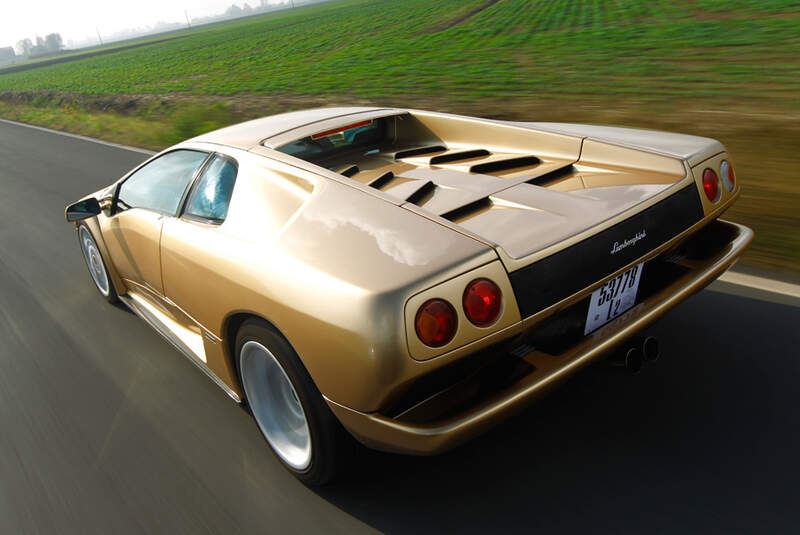 Lamborghini Diabolo 6.0 S.E., Seitenansicht, Seite, Überlandfahrt