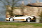 Lamborghini Diabolo 6.0 S.E., Seitenansicht, Überlandfahrt
