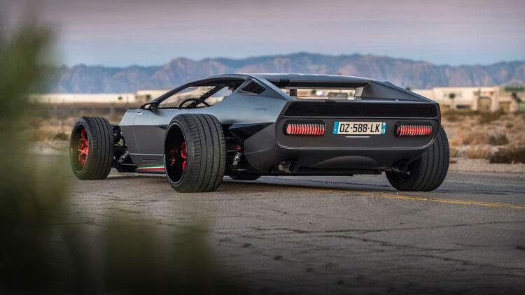 Lamborghini Espada Rat Rod Irre Bestie Auf 2 50 M Breite Auto Motor Und Sport