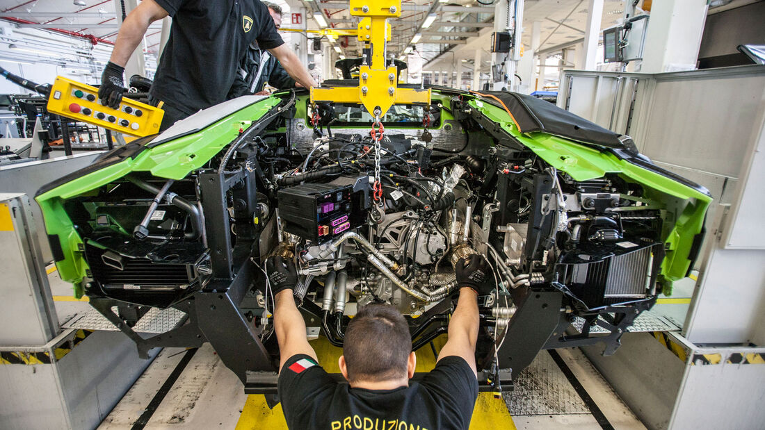 Lamborghini - Fabrik - Produktion - Sant'Agata Bolognese 