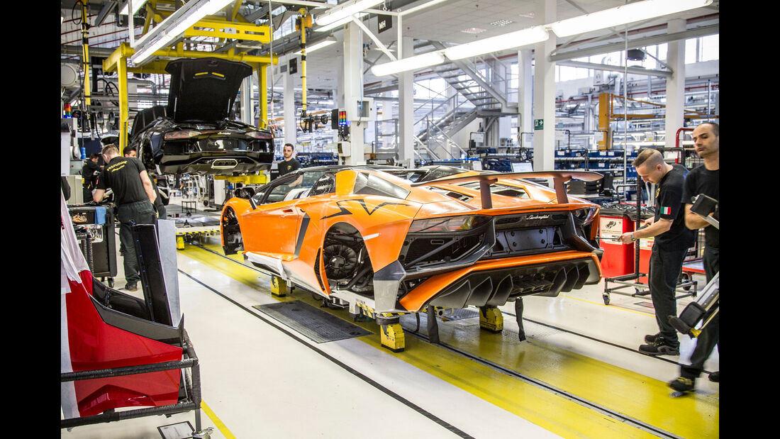 Lamborghini - Fabrik - Produktion - Sant'Agata Bolognese 
