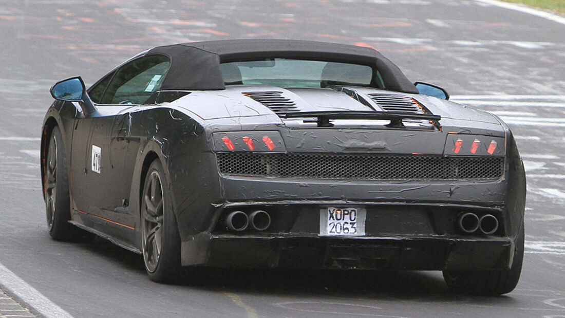 Lamborghini Gallardo Spyder Erlkönig