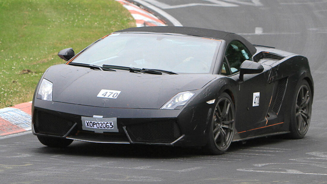 Lamborghini Gallardo Spyder Erlkönig