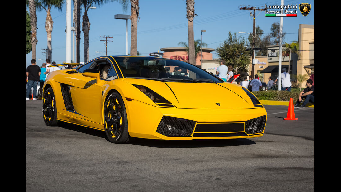 Lamborghini Gallardo - Supercar-Show - Newport Beach - Oktober 2016