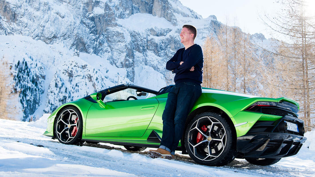 Lamborghini Huracán Evo Spyder im Fahrbericht - auto motor ...