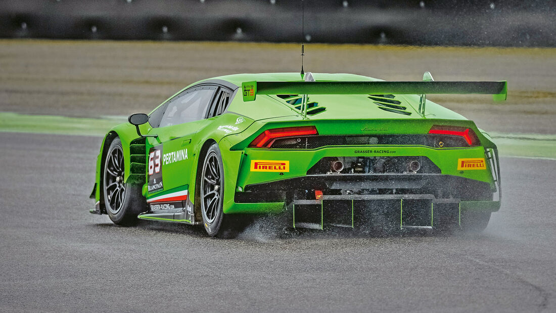 Lamborghini Huracán GT3, Heckansicht