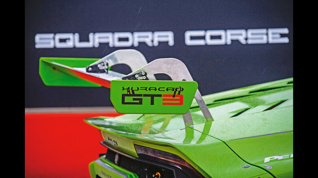 Lamborghini Huracán GT3, Heckflügel