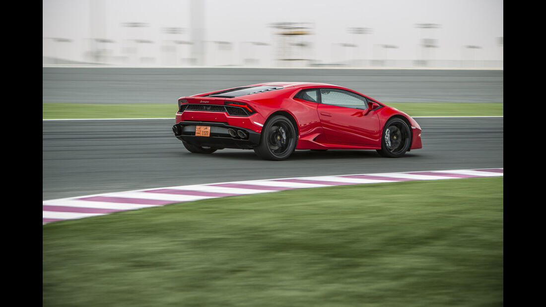 Lamborghini Huracán LP 580-2, Fahrbericht, Katar, 12/2015