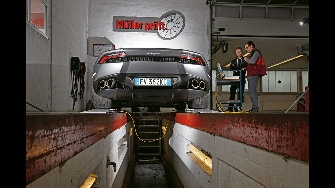 Lamborghini Huracán LP 610-4, Werkstatt