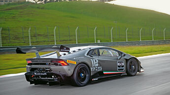 Lamborghini Huracán LP 620-2 Super Trofeo, Heckansicht