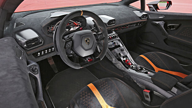 Lamborghini Huracán Performante, Interieur