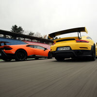 Lamborghini Huracán Performante, Porsche 911 GT2 RS, Exterieur