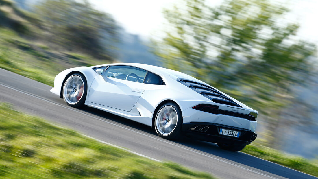 Lamborghini Huracán, Seitenansicht