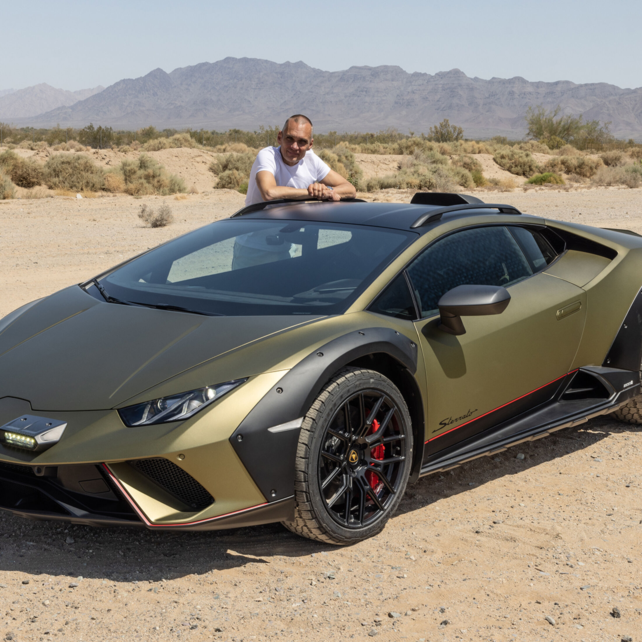 Lamborghini Huracan Sterrato Italo Sportler mit Rally Modus ...