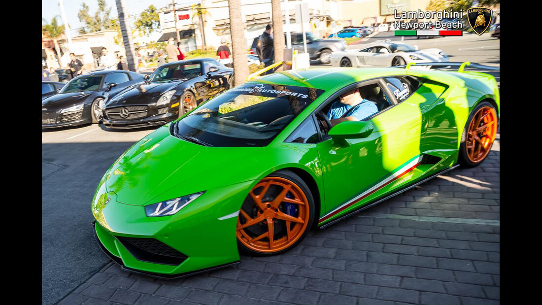 Lamborghini Huracan - Supercar Show - Lamborghini Newport Beach