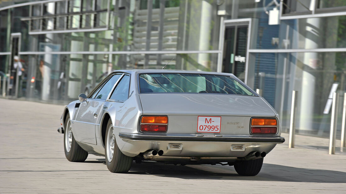 Lamborghini Jarama 400 GT, Heckansicht