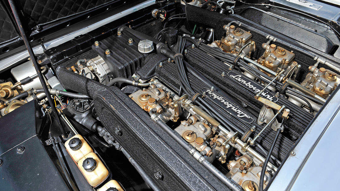 Lamborghini Jarama 400 GT, Motor