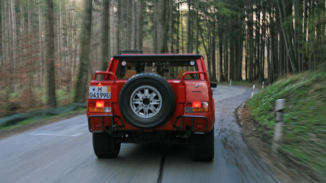 Lamborghini LM 002 Heck