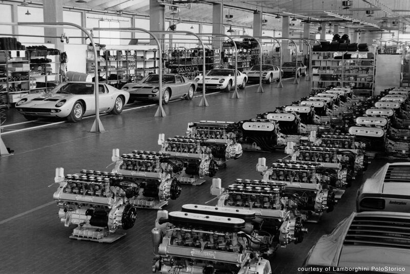 Lamborghini Miura 50 Jahre - Sportwagen - V12 - Produktion
