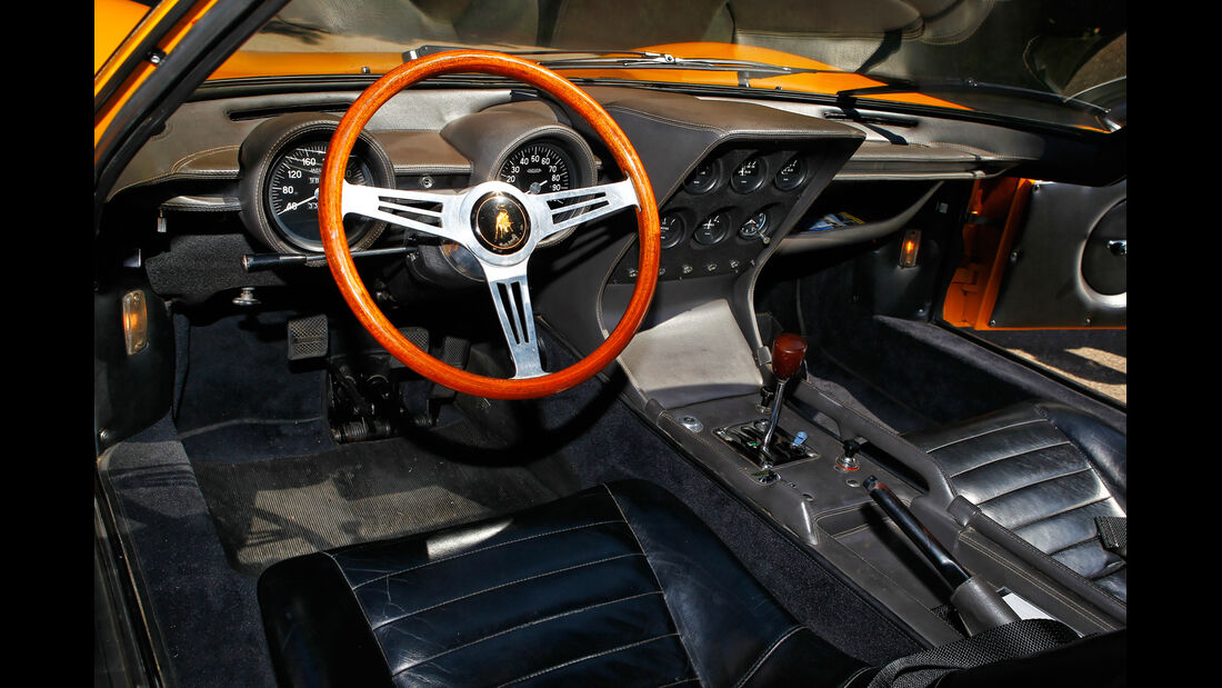 Lamborghini Miura P 400, Cockpit