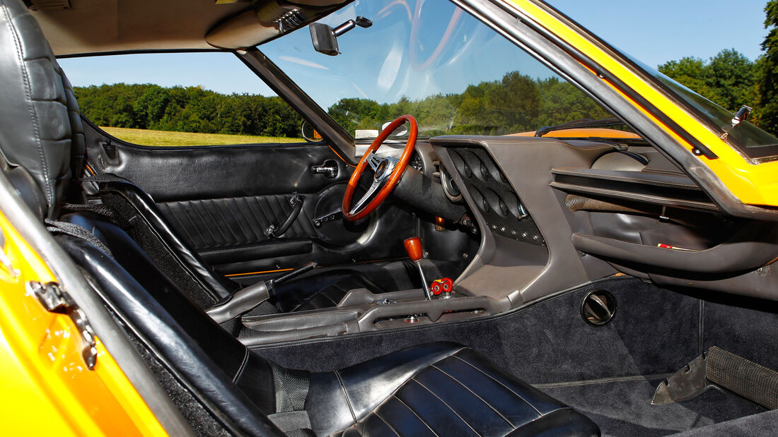 Lamborghini Miura P 400, Cockpit, Sitze