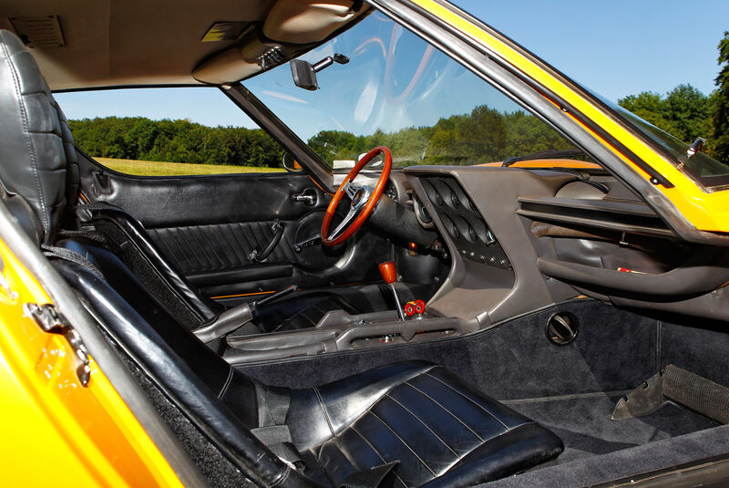 Lamborghini Miura P 400, Cockpit, Sitze