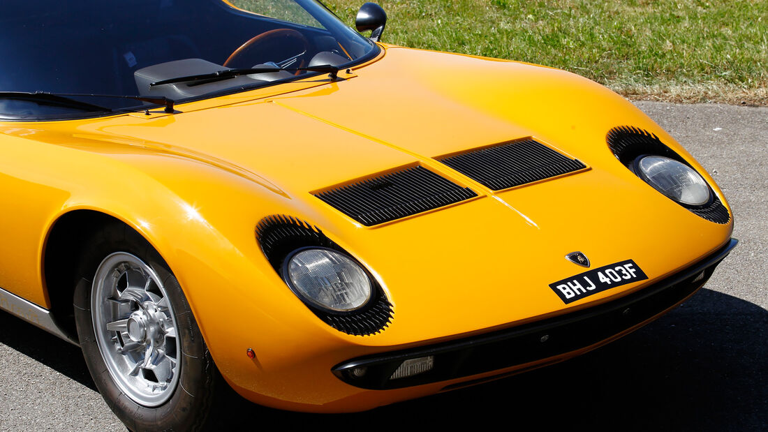 Lamborghini Miura P 400, Frontpartie