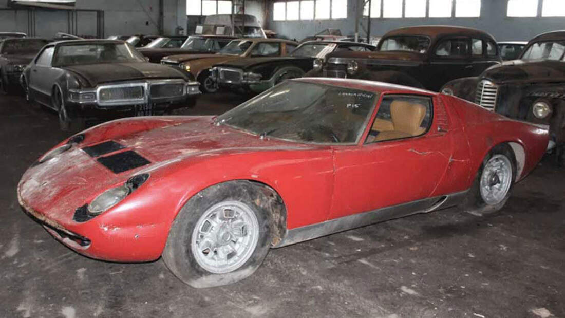 Lamborghini Miura Scheunenfund Auktion
