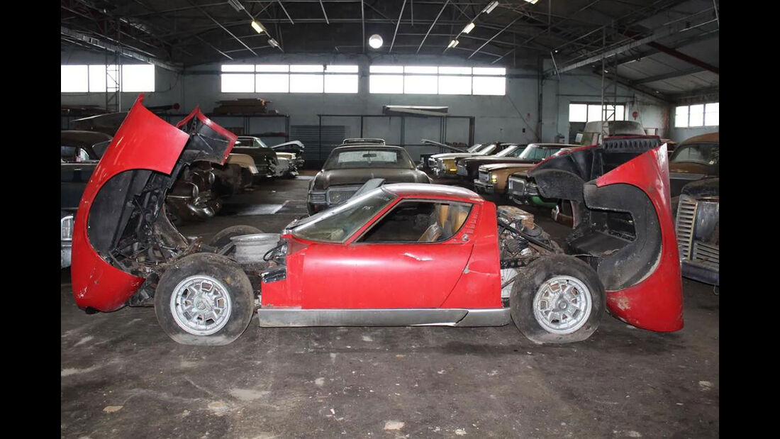 Lamborghini Miura Scheunenfund Auktion