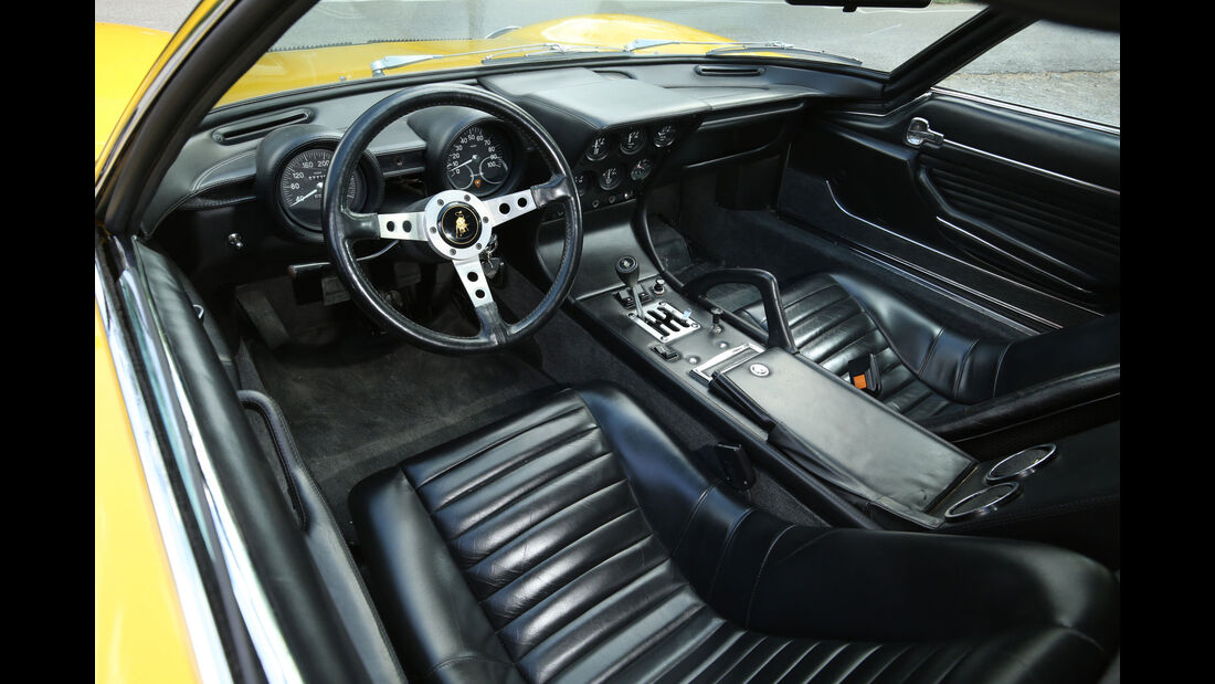Lamborghini Miura - Sportwagen - Lenkrad - Innenraum