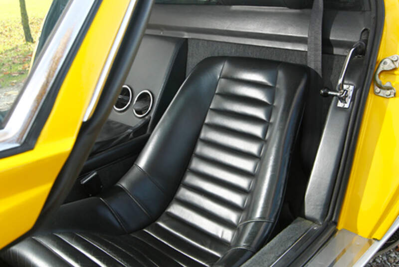 Lamborghini Miurca SV, Fahrersitz