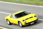 Lamborghini Miurca SV, Frontansicht, Überlandfahrt