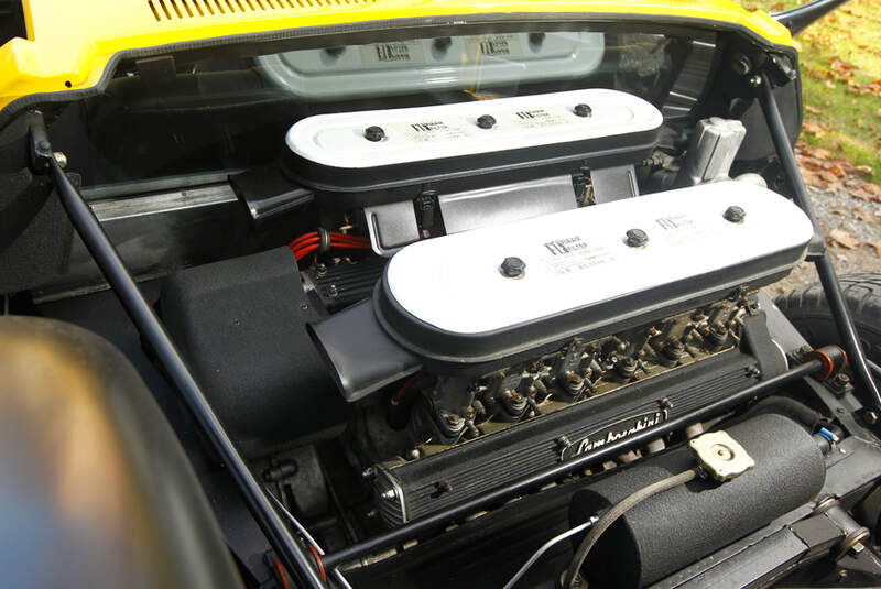 Lamborghini Miurca SV, Motorraum, Motor