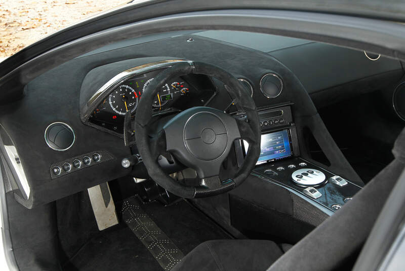 Lamborghini Murcielago SV, Cockpit, Lenkrad