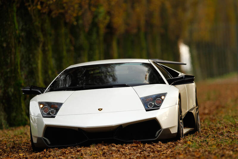 Lamborghini Murcielago SV, Frontansicht, Park