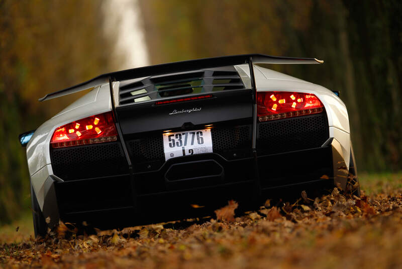 Lamborghini Murcielago SV, Heck, Park, Bremslicht