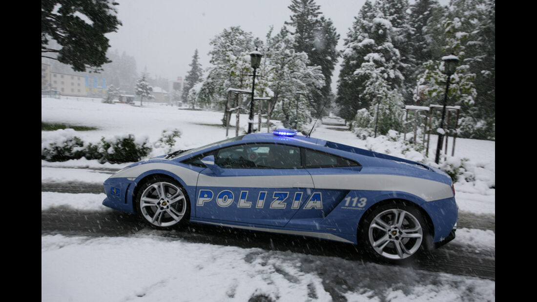 Lamborghini Polizeiwagen