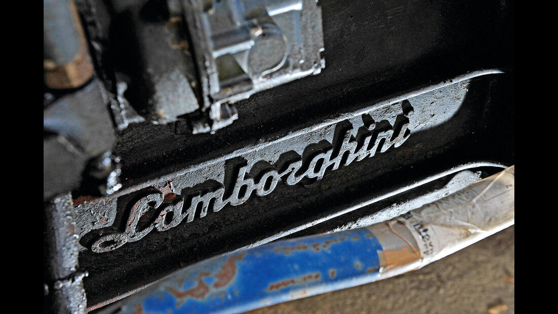 Lamborghini R 503, Schriftzug, Typenbezeichnung