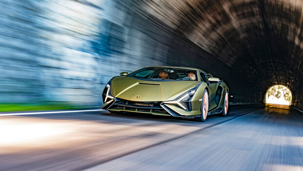 Lamborghini Sián, Tunnel