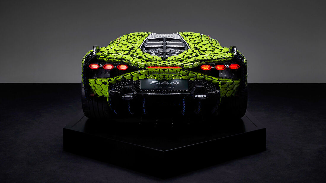 Lamborghini Sian - Lego - 1:1-Modell - 2021