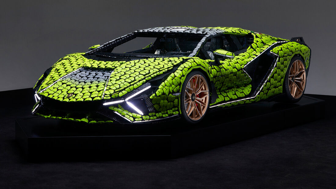 Lamborghini Sian - Lego - 1:1-Modell - 2021