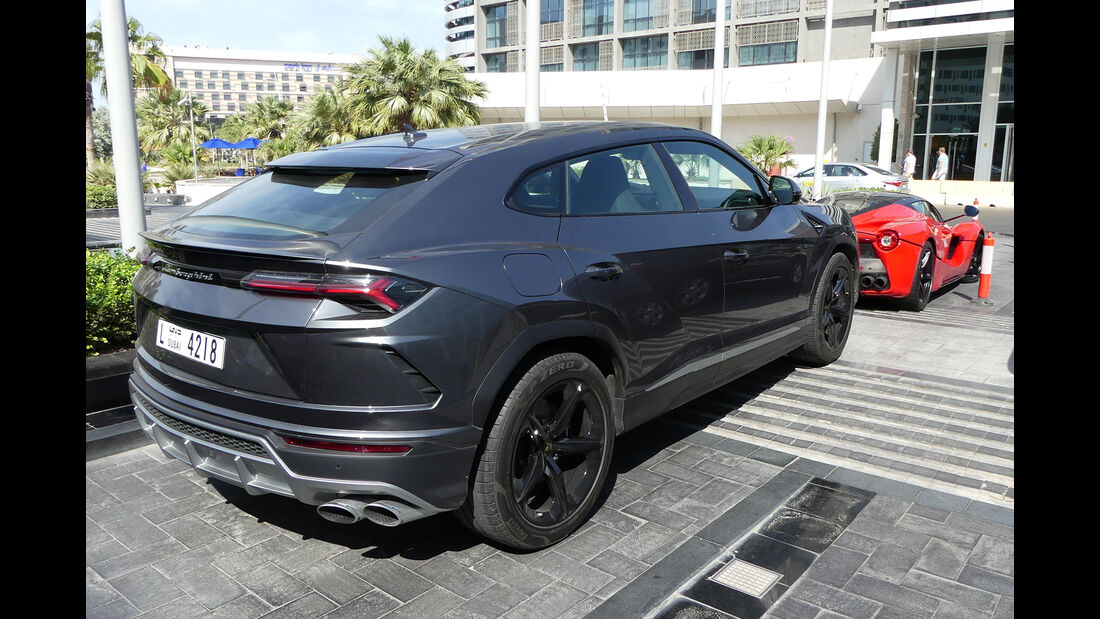 Lamborghini Urus - Carspotting - GP Abu Dhabi 2018