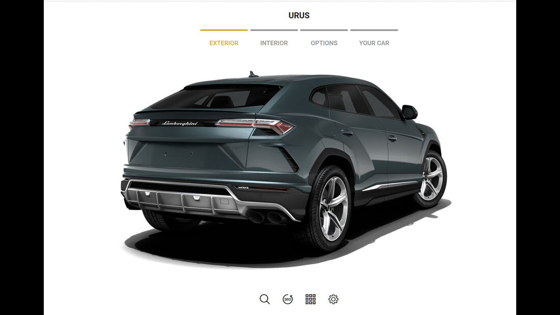 Lamborghini Urus Konfiguration
