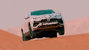 Lamborghini Urus Teaser Video Screenshots